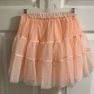 Tutu skirt, peachy pink